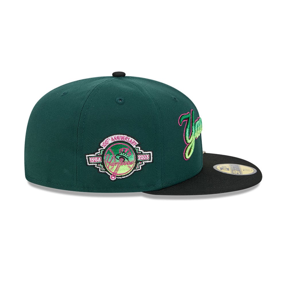 GORRA 59FIFTY MLB NEW YORK YANKEES NA ECOM EXCLUSIVE VERDE - 4