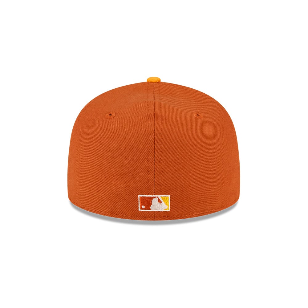 GORRA 59FIFTY MLB LA DODGERS RUST COPPER PROPERTIES NARANJA - 6