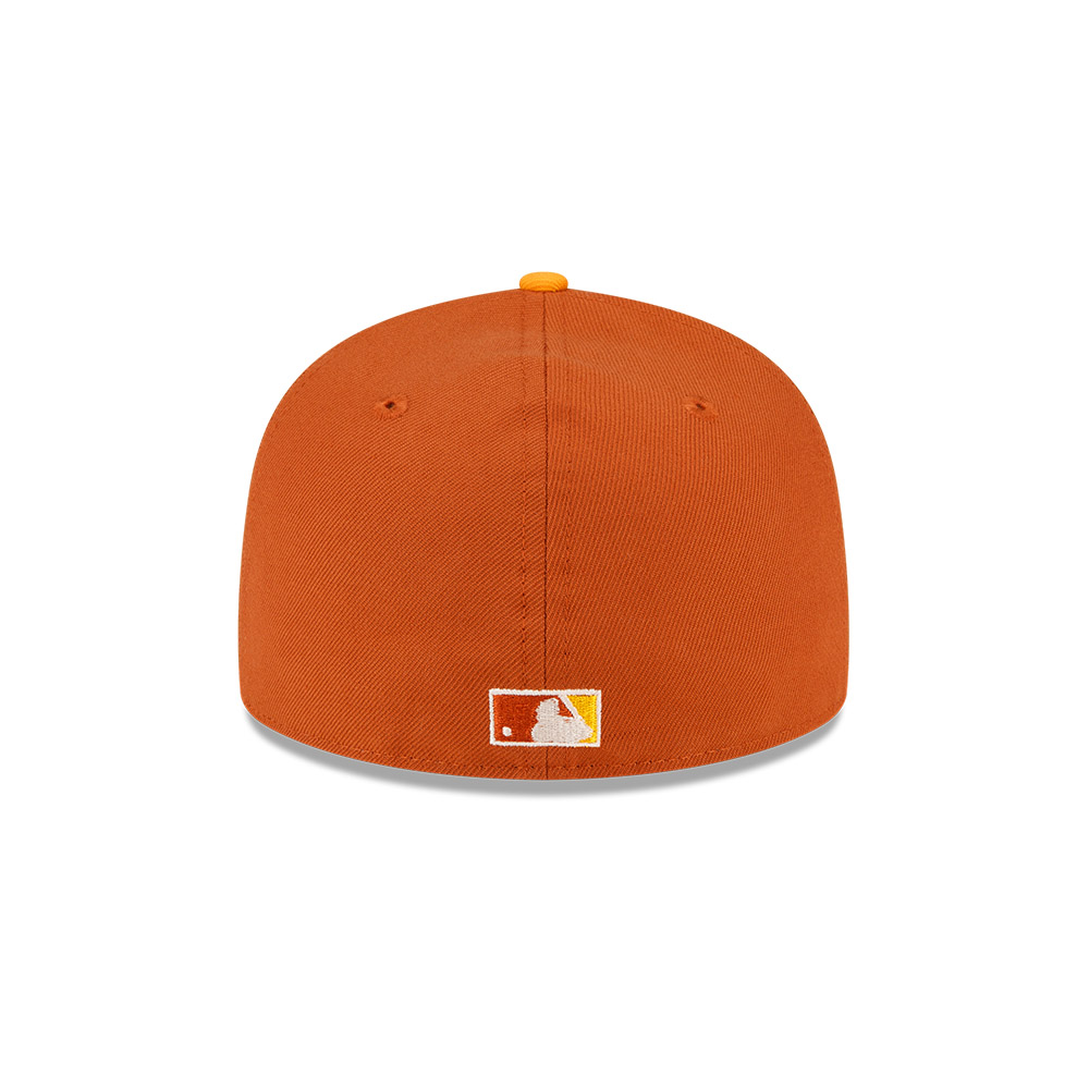 GORRA 59FIFTY MLB LA DODGERS RUST COPPER PROPERTIES NARANJA - 6