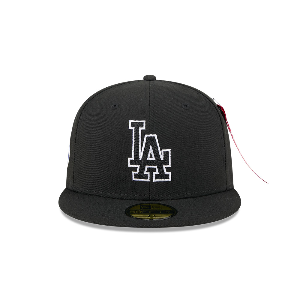 GORRA 59FIFTY MLB LOS ANGELES DODGERS ALPHA INDUSTRIES NEGRO - 3
