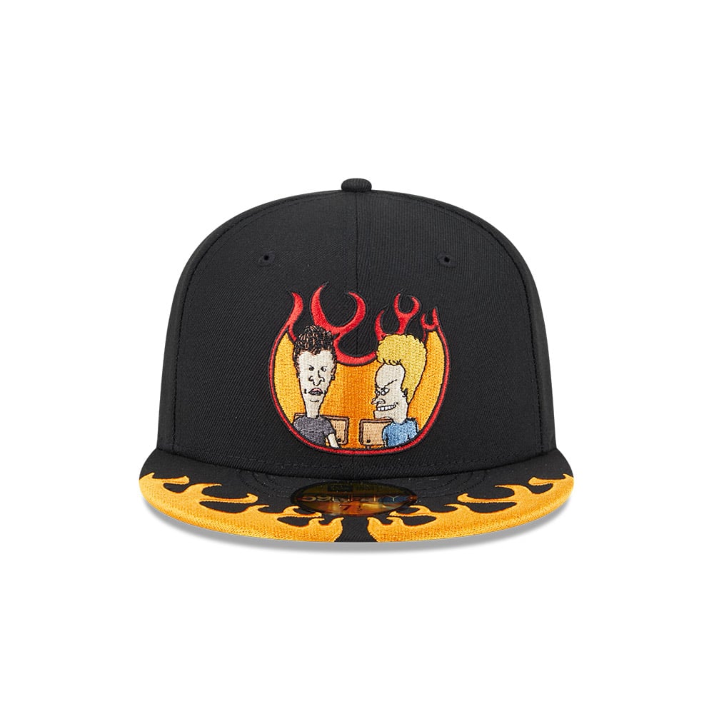GORRA 59FIFTY NEW ERA BEAVIS AND BUTT-HEAD NEGRO - 3