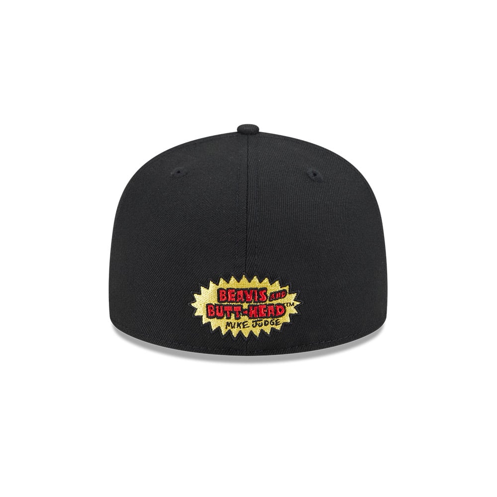 GORRA 59FIFTY NEW ERA BEAVIS AND BUTT-HEAD NEGRO - 4
