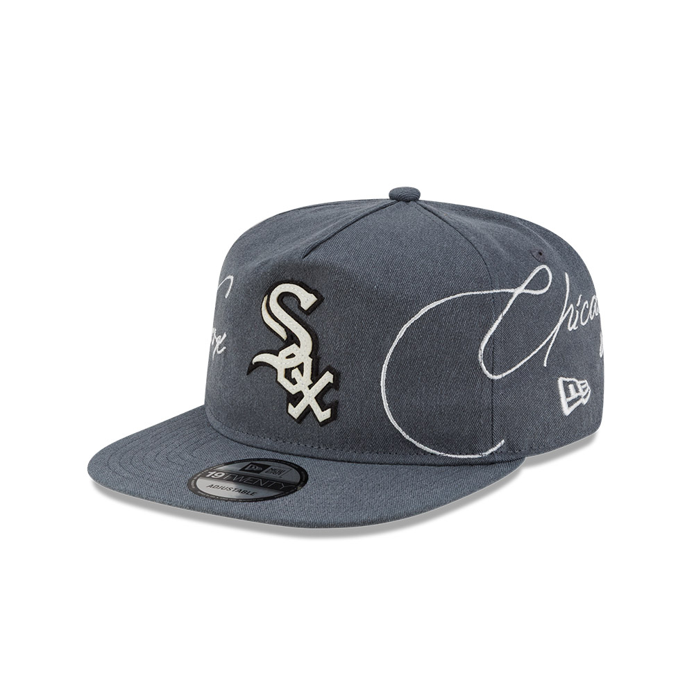 GORRA 19TWENTY MLB CHICAGO WHITE SOX SCRIPT WASH GRIS - 1