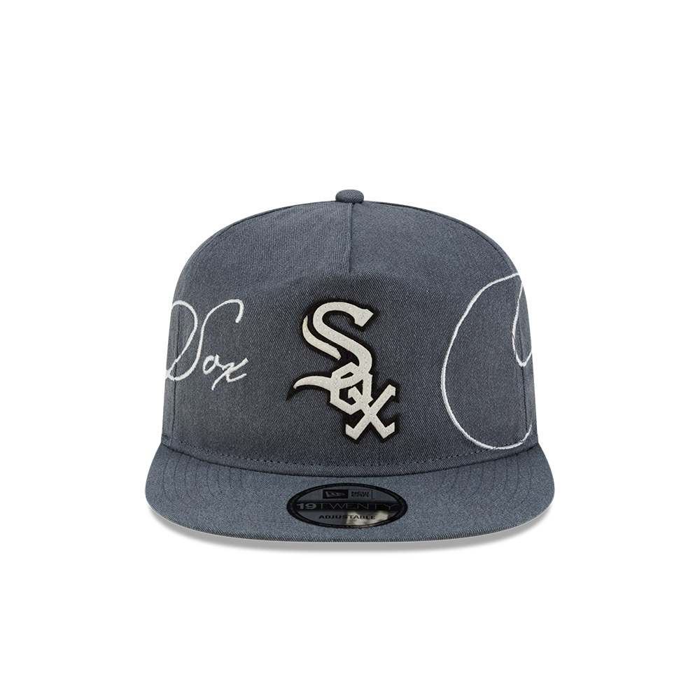 GORRA 19TWENTY MLB CHICAGO WHITE SOX SCRIPT WASH GRIS - 3