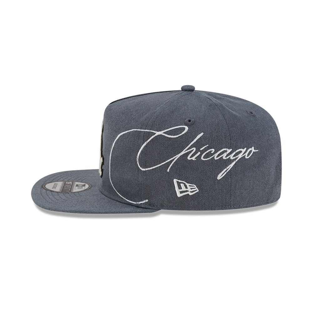GORRA 19TWENTY MLB CHICAGO WHITE SOX SCRIPT WASH GRIS - 4