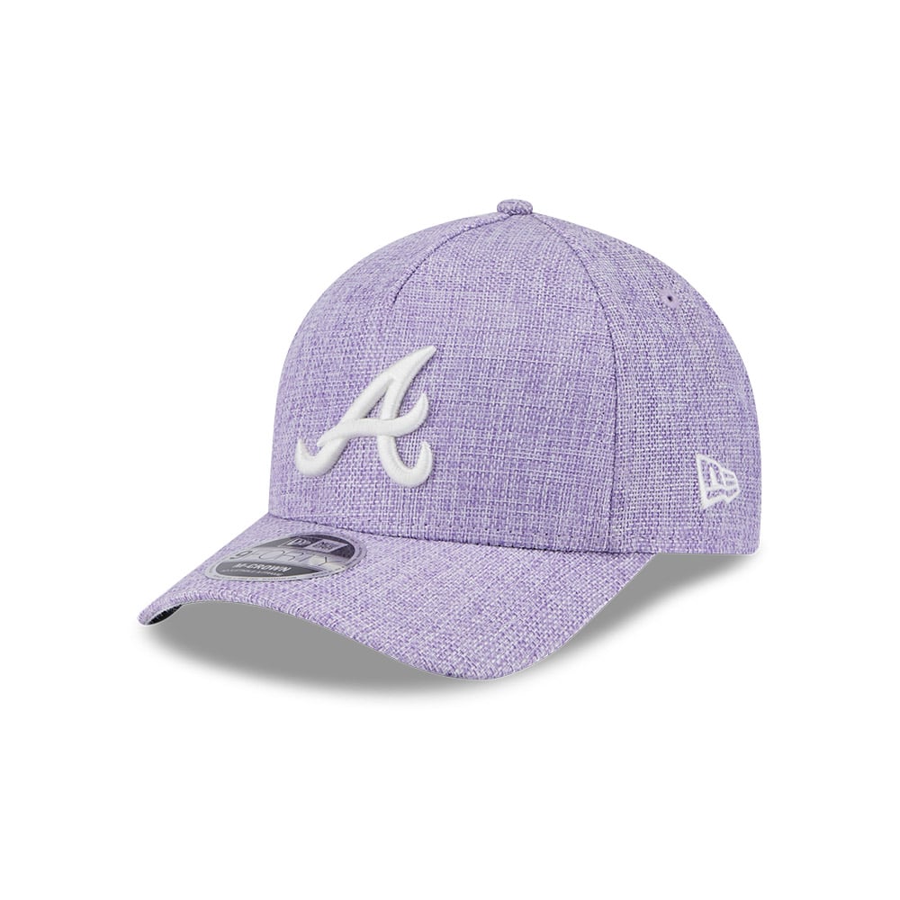 GORRA 9FORTY MC AF MLB ATLANTA BRAVES COTTON WEAVE MORADO - 1