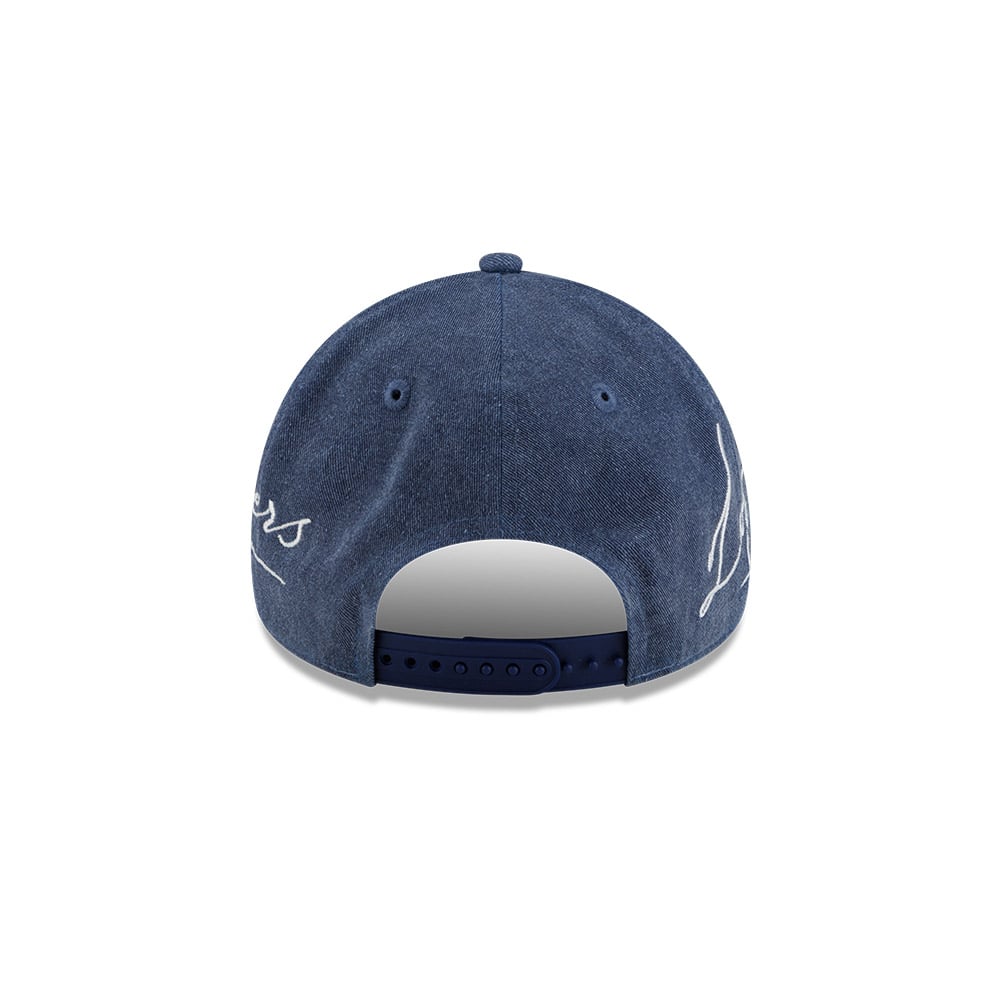 GORRA 9FORTY MLB LOS ANGELES DODGERS SCRIPT WASH AZUL - 5