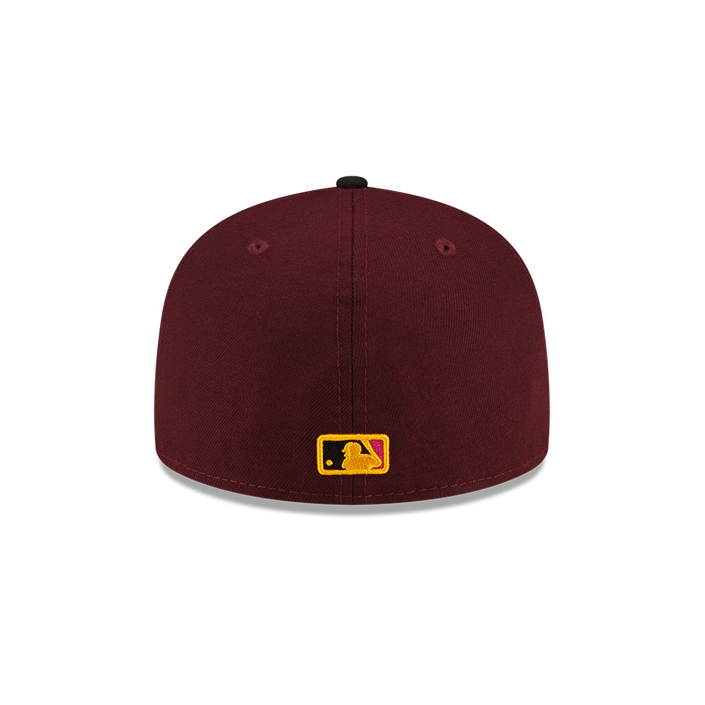 GORRA 59FIFTY MLB LOS ANGELES DODGERS DARK PROPERTIES MORADO - 6