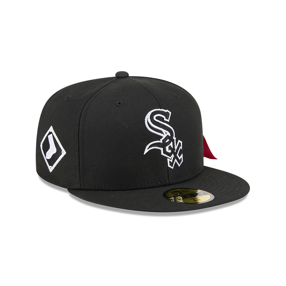 GORRA 59FIFTY MLB CHICAGO WHITE SOX ALPHA INDUSTRIES NEGRO - 2