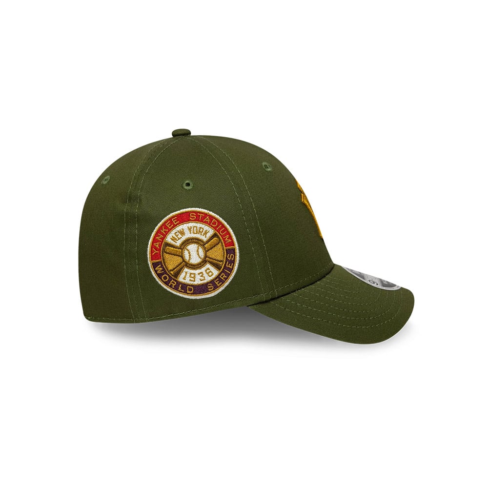 GORRA 9FORTY MLB NEW YORK YANKEES WS VERDE - 4