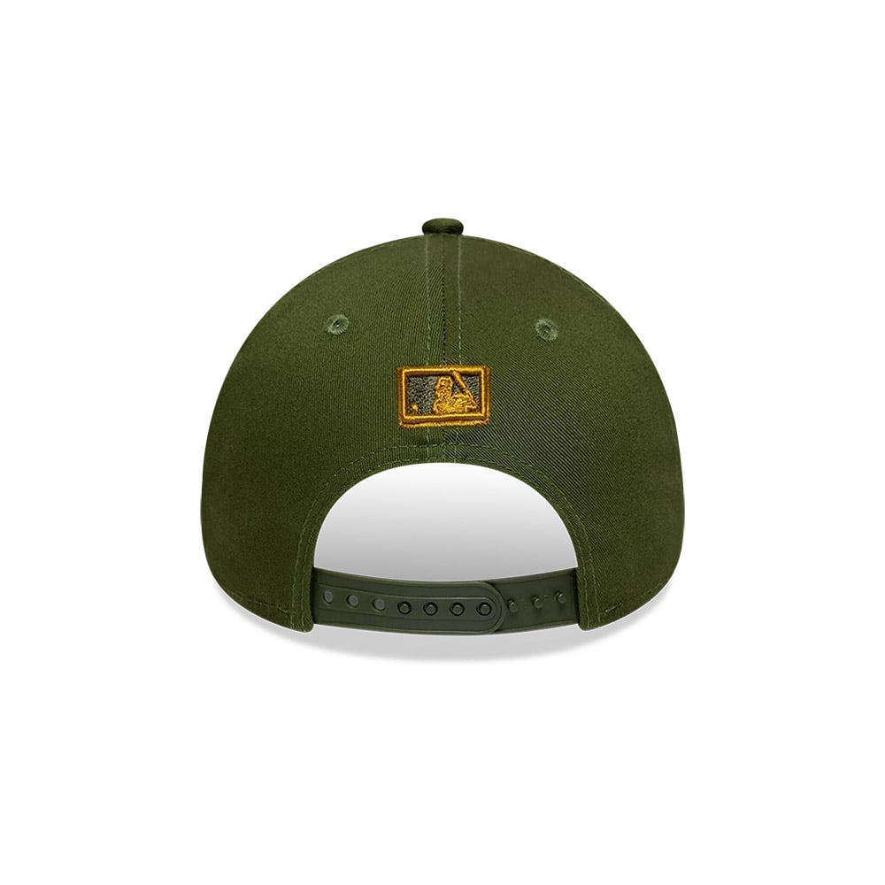GORRA 9FORTY MLB NEW YORK YANKEES WS VERDE - 5