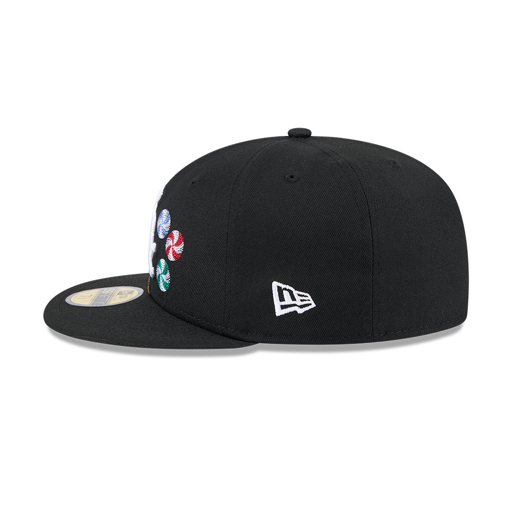 GORRA 59FIFTY MLB CHICAGO WHITE SOX STATE STITCH NEGRO - 5