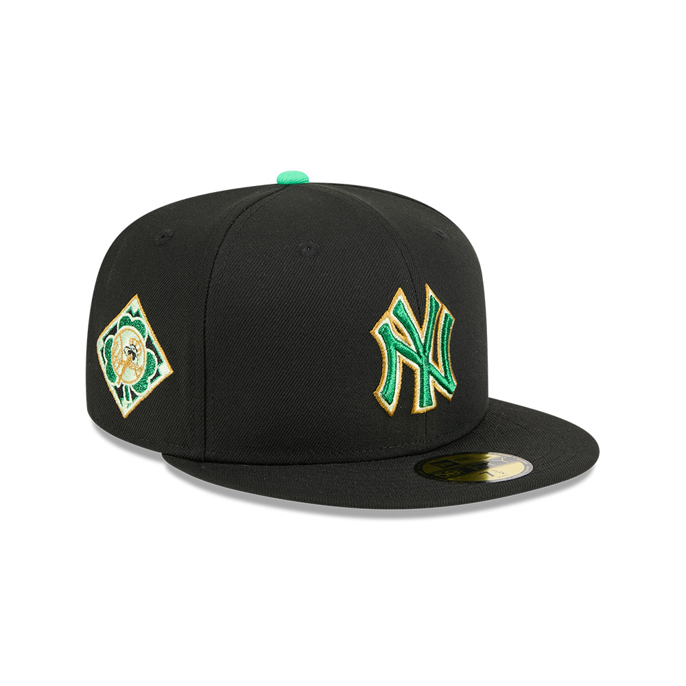 GORRA 59FIFTY MLB NEW YORK YANKEES ST PATRICK'S NEGRO - 1