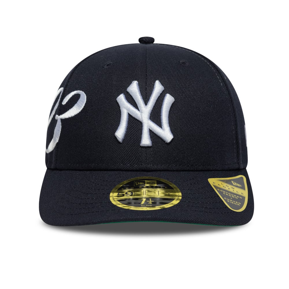 GORRA LP 59FIFTY MLB NEW YORK YANKEES EST SCRIPT AZUL - 2