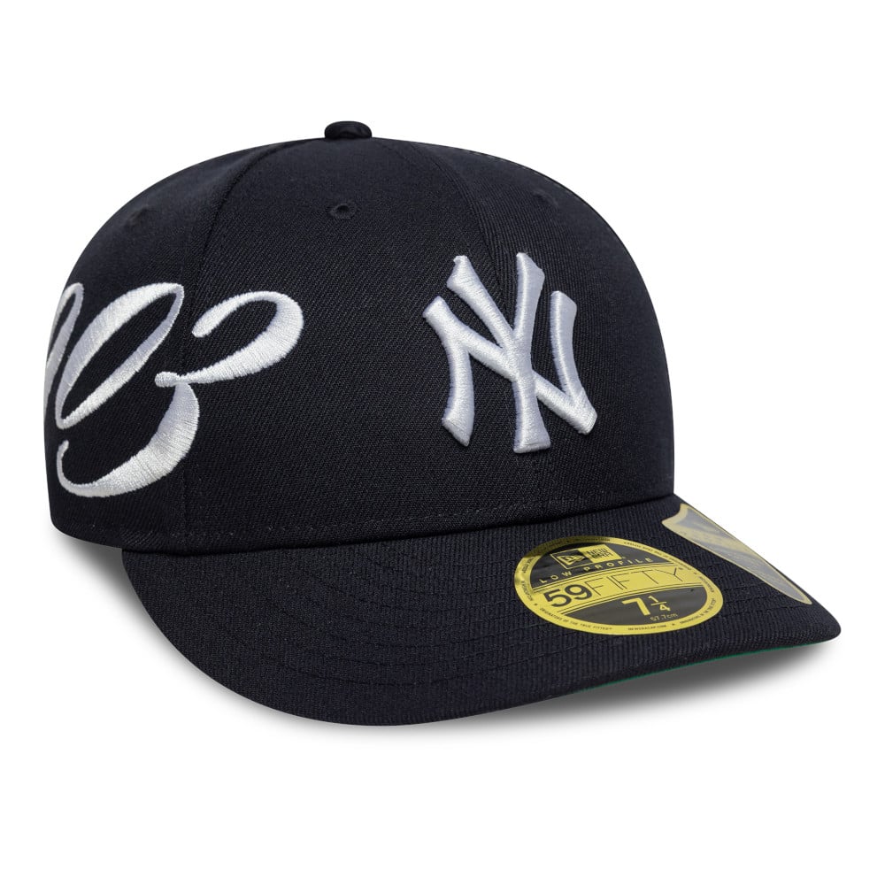 GORRA LP 59FIFTY MLB NEW YORK YANKEES EST SCRIPT AZUL - 3