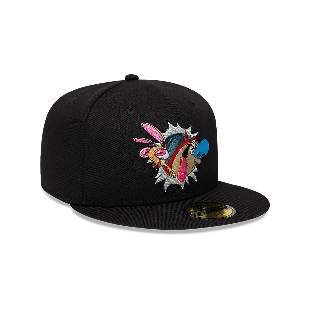 GORRA 59FIFTY PARAMOUNT REN AND STIMPY REN AND STIMPY NEGRO - 1