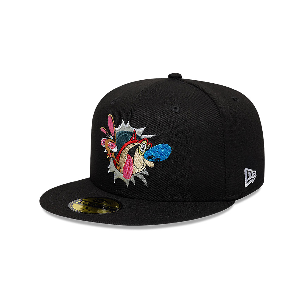 GORRA 59FIFTY PARAMOUNT REN AND STIMPY REN AND STIMPY NEGRO - 2