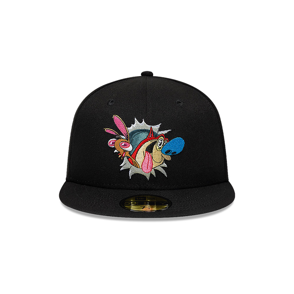 GORRA 59FIFTY PARAMOUNT REN AND STIMPY REN AND STIMPY NEGRO - 3