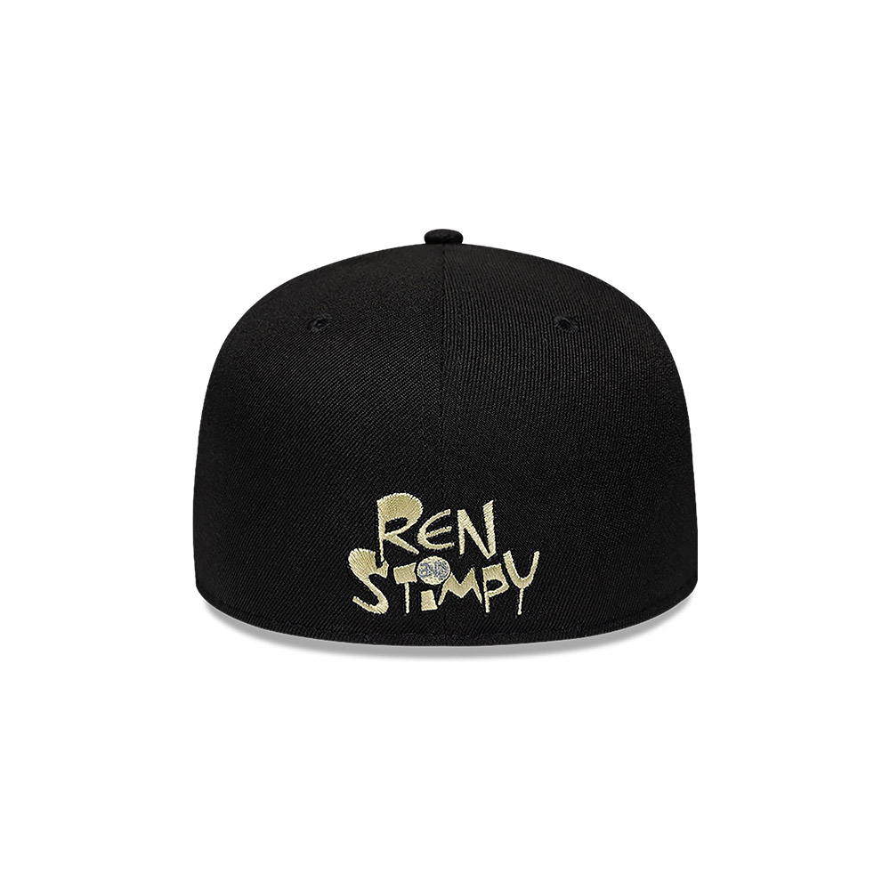 GORRA 59FIFTY PARAMOUNT REN AND STIMPY REN AND STIMPY NEGRO - 4
