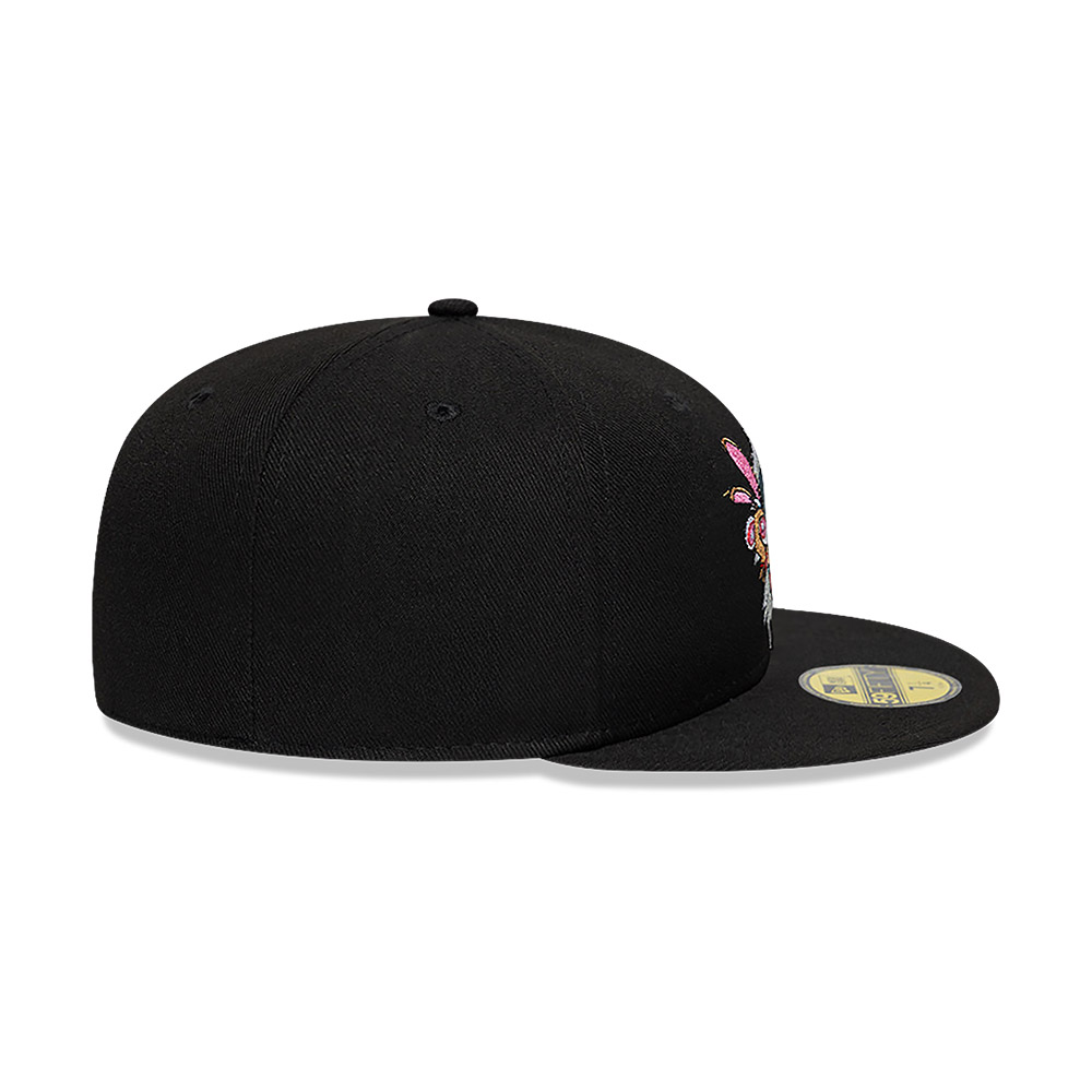 GORRA 59FIFTY PARAMOUNT REN AND STIMPY REN AND STIMPY NEGRO - 6