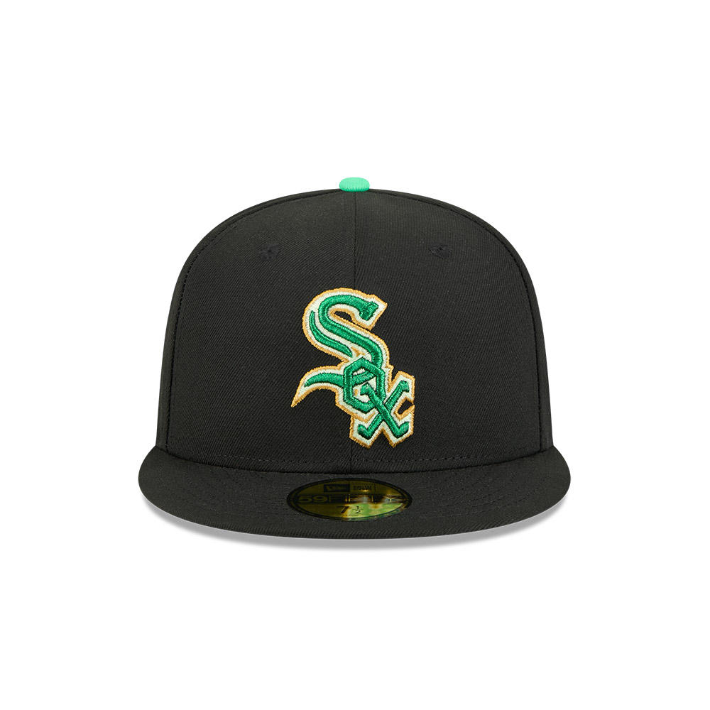 GORRA 59FIFTY MLB CHICAGO WHITE SOX ST PATRICK'S NEGRO - 3
