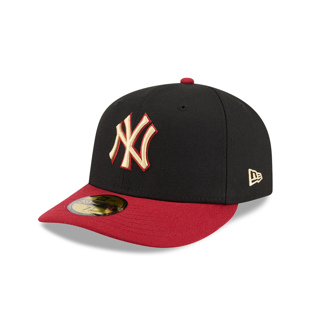 GORRA 59FIFTY MLB NEW YORK YANKEES TEAM CARDS NEGRO - 1