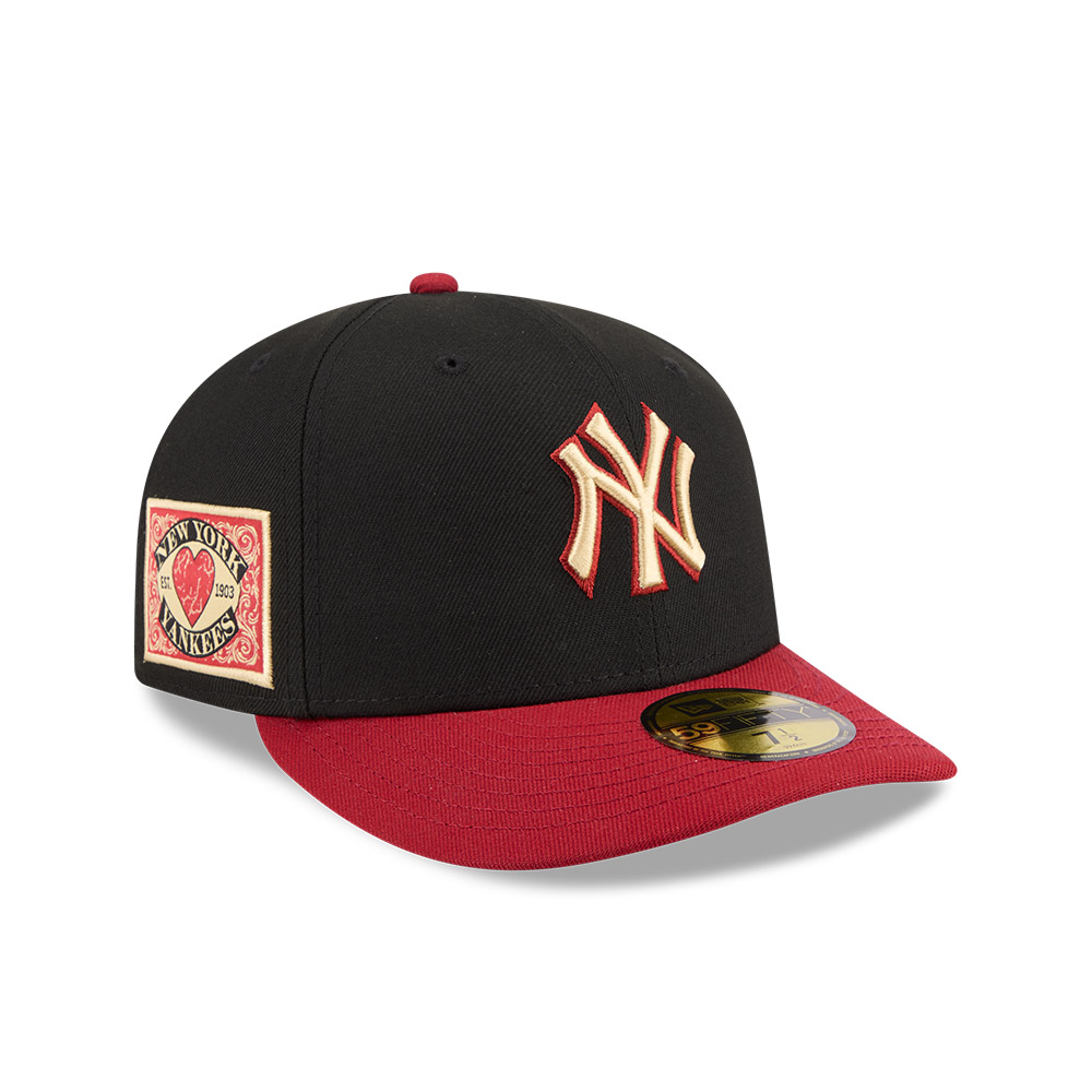 GORRA 59FIFTY MLB NEW YORK YANKEES TEAM CARDS NEGRO - 2