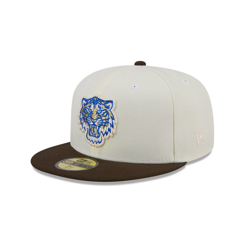 GORRA 59FIFTY MLB DETROIT TIGERS CHROME WALNUT CREMA - 2