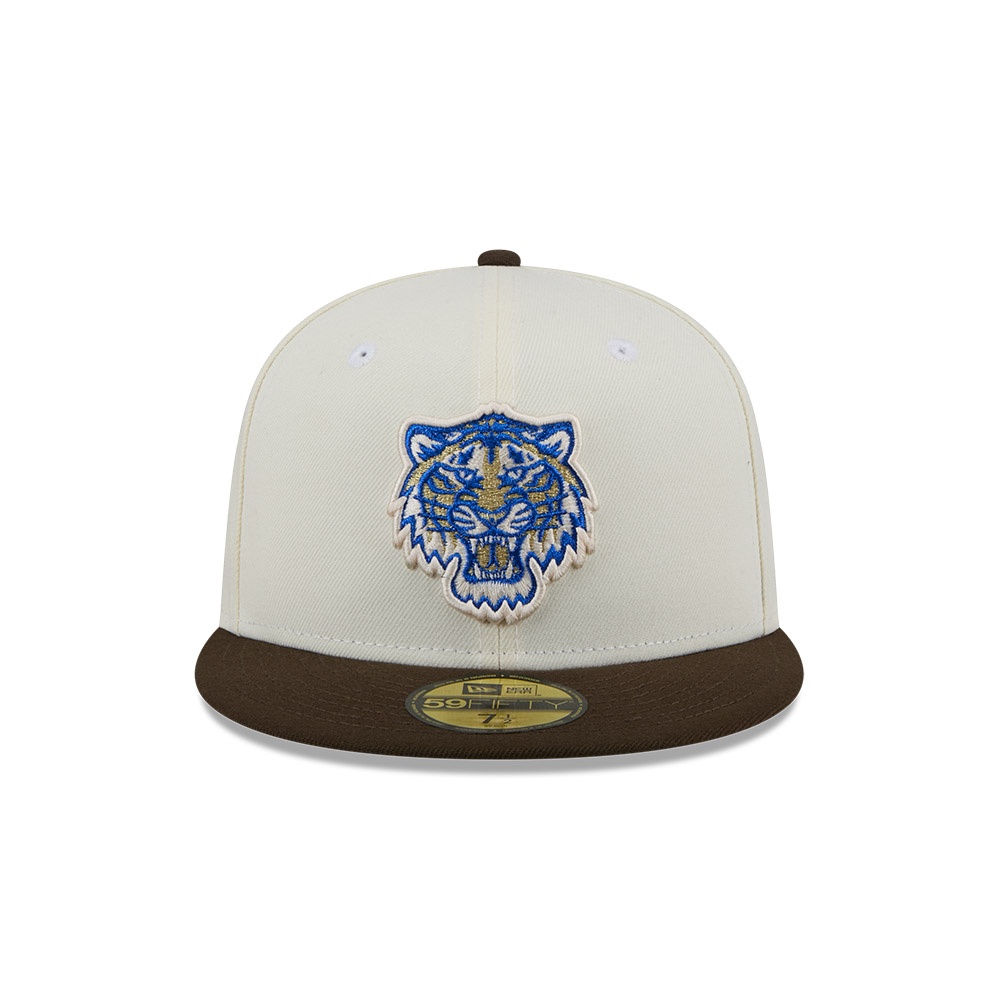 GORRA 59FIFTY MLB DETROIT TIGERS CHROME WALNUT CREMA - 3