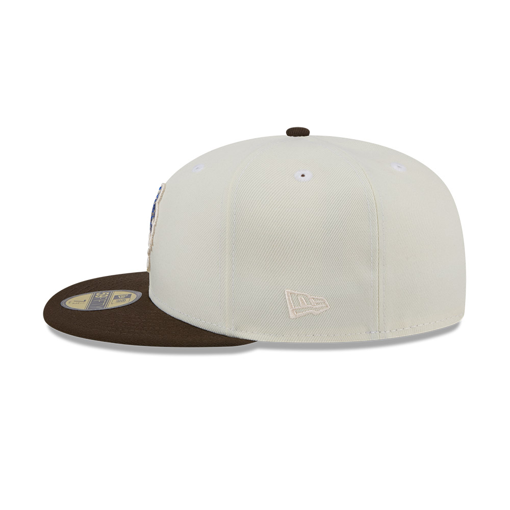 GORRA 59FIFTY MLB DETROIT TIGERS CHROME WALNUT CREMA - 5
