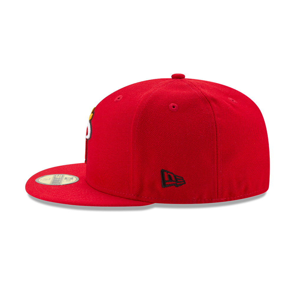 GORRA 59FIFTY NBA MIAMI HEAT 5950 SOLID TEAM ROJO - 5