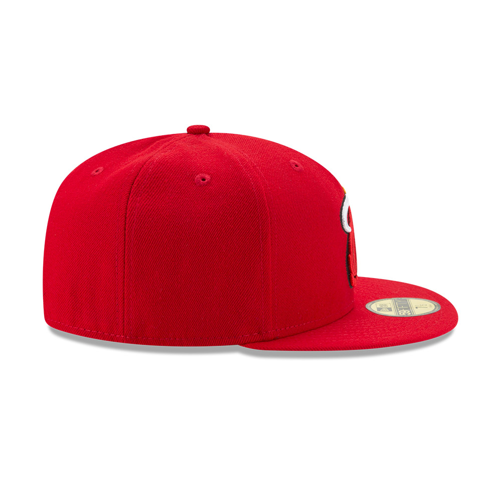 GORRA 59FIFTY NBA MIAMI HEAT 5950 SOLID TEAM ROJO - 6