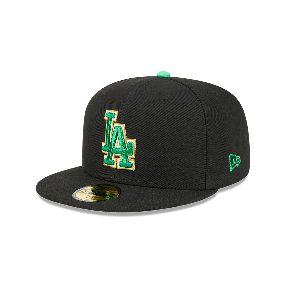 GORRA 59FIFTY MLB LOS ANGELES DODGERS ST PATRICK'S NEGRO - 2