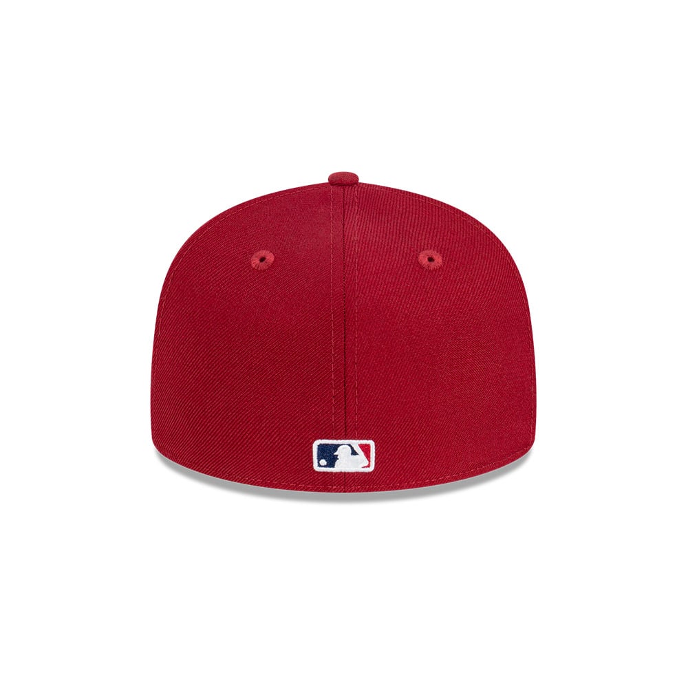 GORRA 59FIFTY MLB NEW YORK YANKEES SEASONAL CHAIN STITCH ROJO - 4