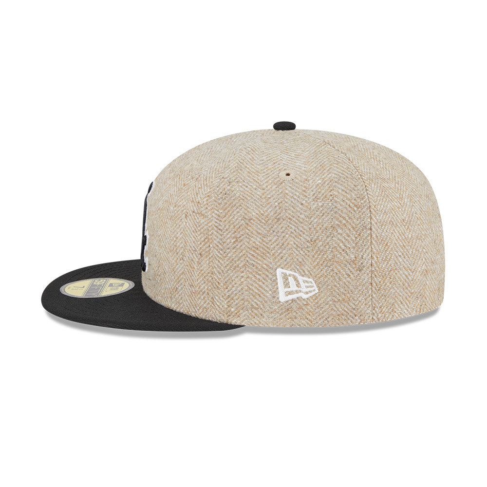 GORRA 59FIFTY MLB CHICAGO WHITE SOX HERRINGBONE MOON BEIGE - 5