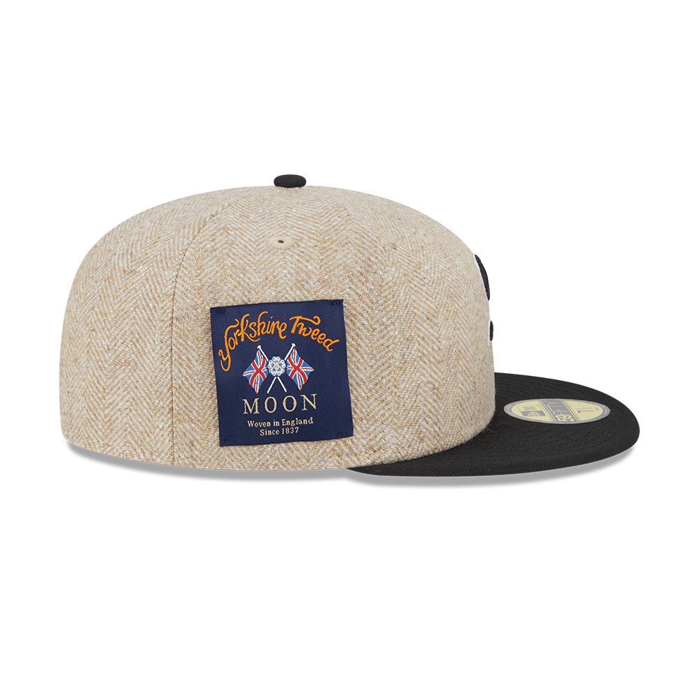 GORRA 59FIFTY MLB CHICAGO WHITE SOX HERRINGBONE MOON BEIGE - 6
