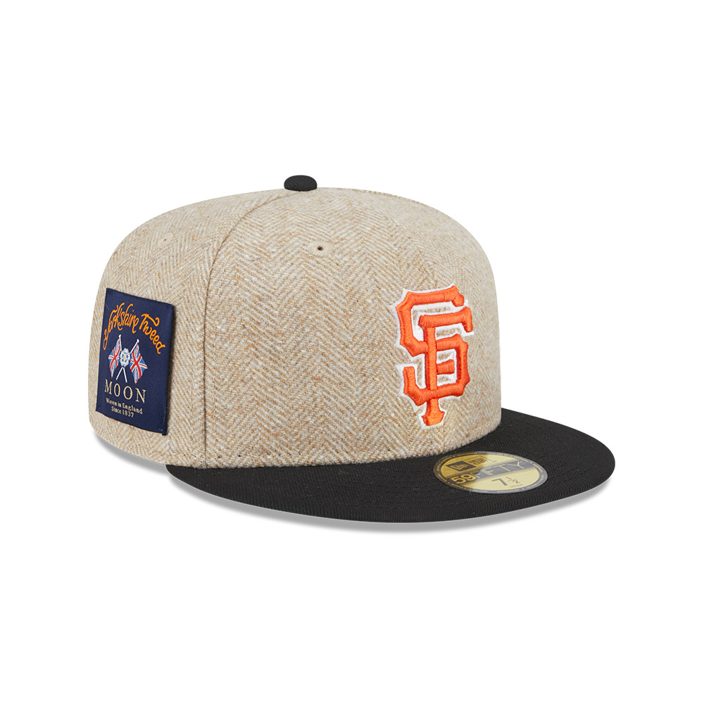 GORRA 59FIFTY MLB SAN FRANCISCO GIANTS HERRINGBONE MOON BEIGE - 1
