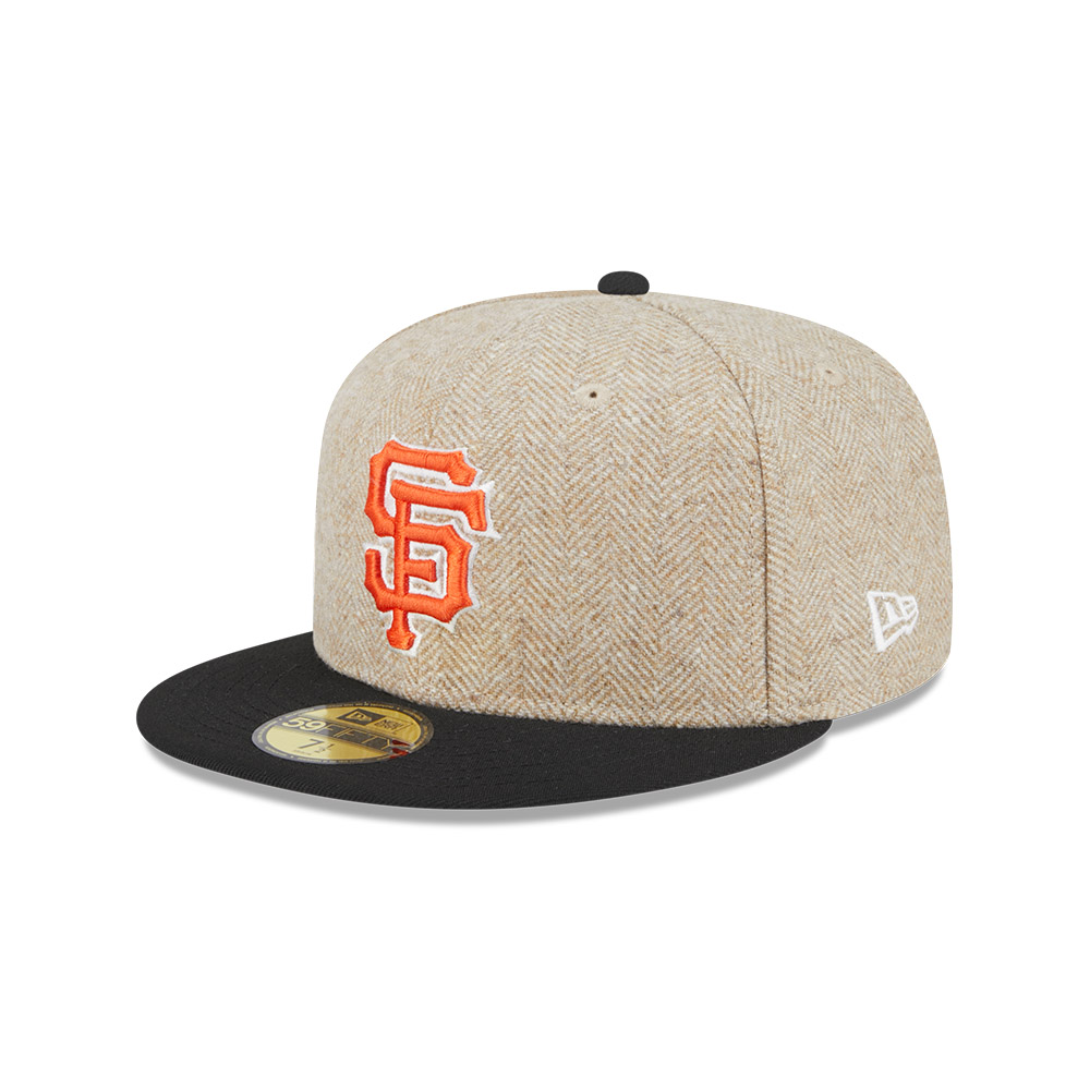 GORRA 59FIFTY MLB SAN FRANCISCO GIANTS HERRINGBONE MOON BEIGE - 2