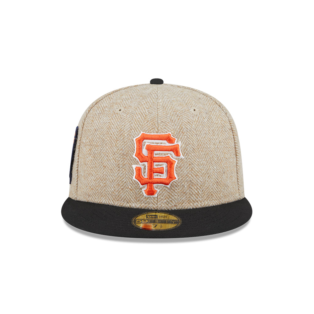 GORRA 59FIFTY MLB SAN FRANCISCO GIANTS HERRINGBONE MOON BEIGE - 3
