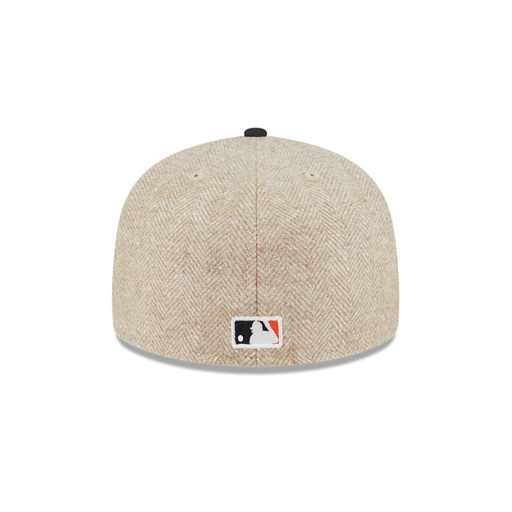 GORRA 59FIFTY MLB SAN FRANCISCO GIANTS HERRINGBONE MOON BEIGE - 4