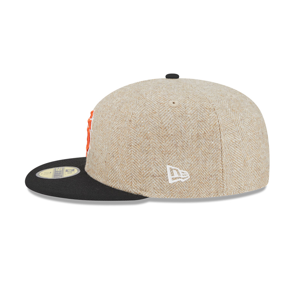 GORRA 59FIFTY MLB SAN FRANCISCO GIANTS HERRINGBONE MOON BEIGE - 5