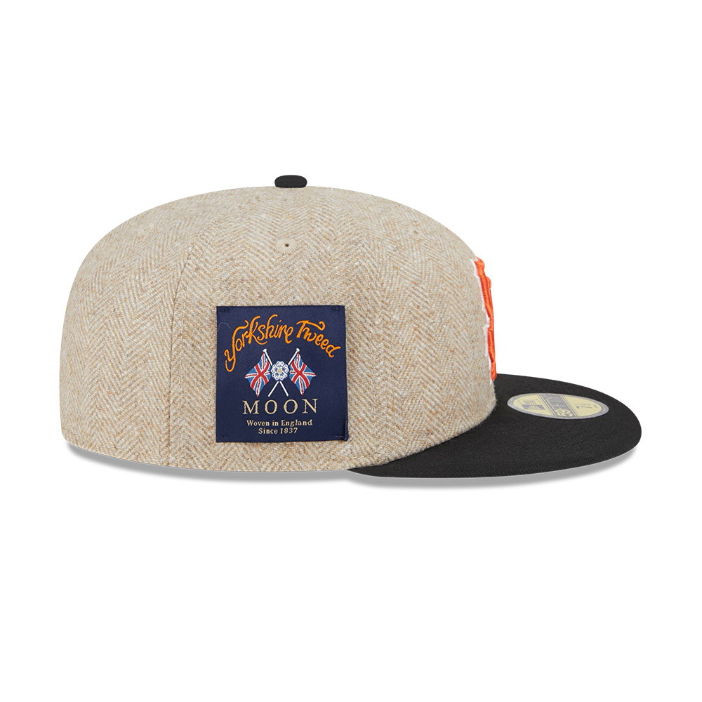GORRA 59FIFTY MLB SAN FRANCISCO GIANTS HERRINGBONE MOON BEIGE - 6