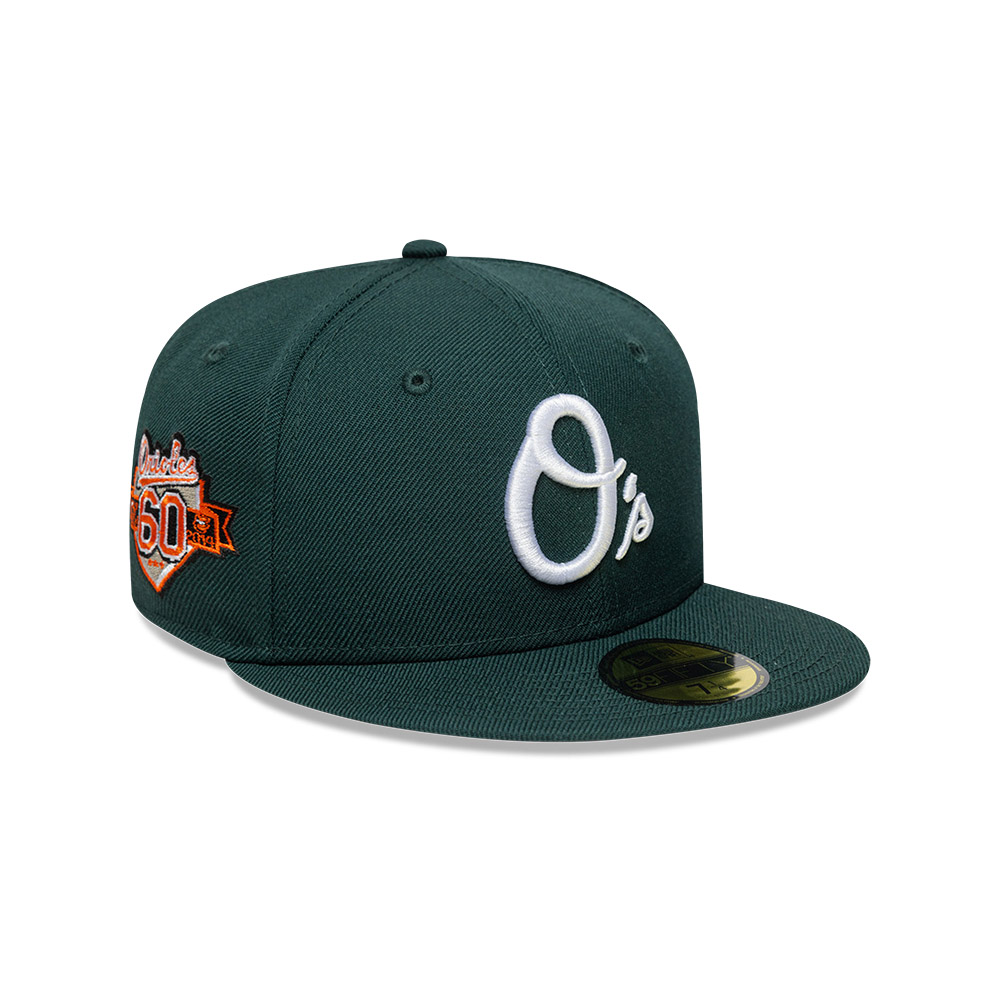 GORRA 59FIFTY MLB BALTIMORE ORIOLES ALL OVER VERDE - 1