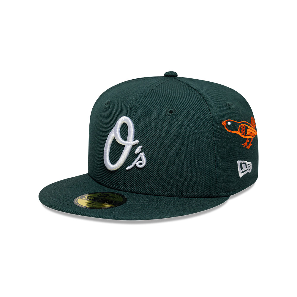 GORRA 59FIFTY MLB BALTIMORE ORIOLES ALL OVER VERDE - 2
