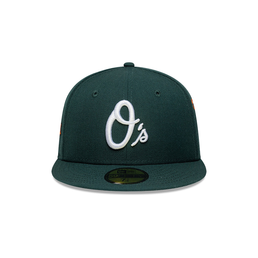 GORRA 59FIFTY MLB BALTIMORE ORIOLES ALL OVER VERDE - 3