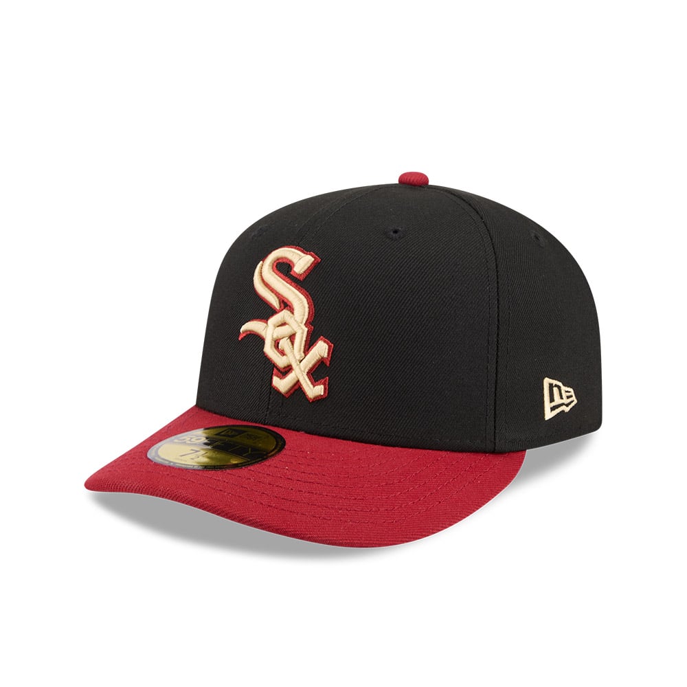 GORRA 59FIFTY MLB CHICAGO WHITE SOX TEAM CARDS NEGRO - 1