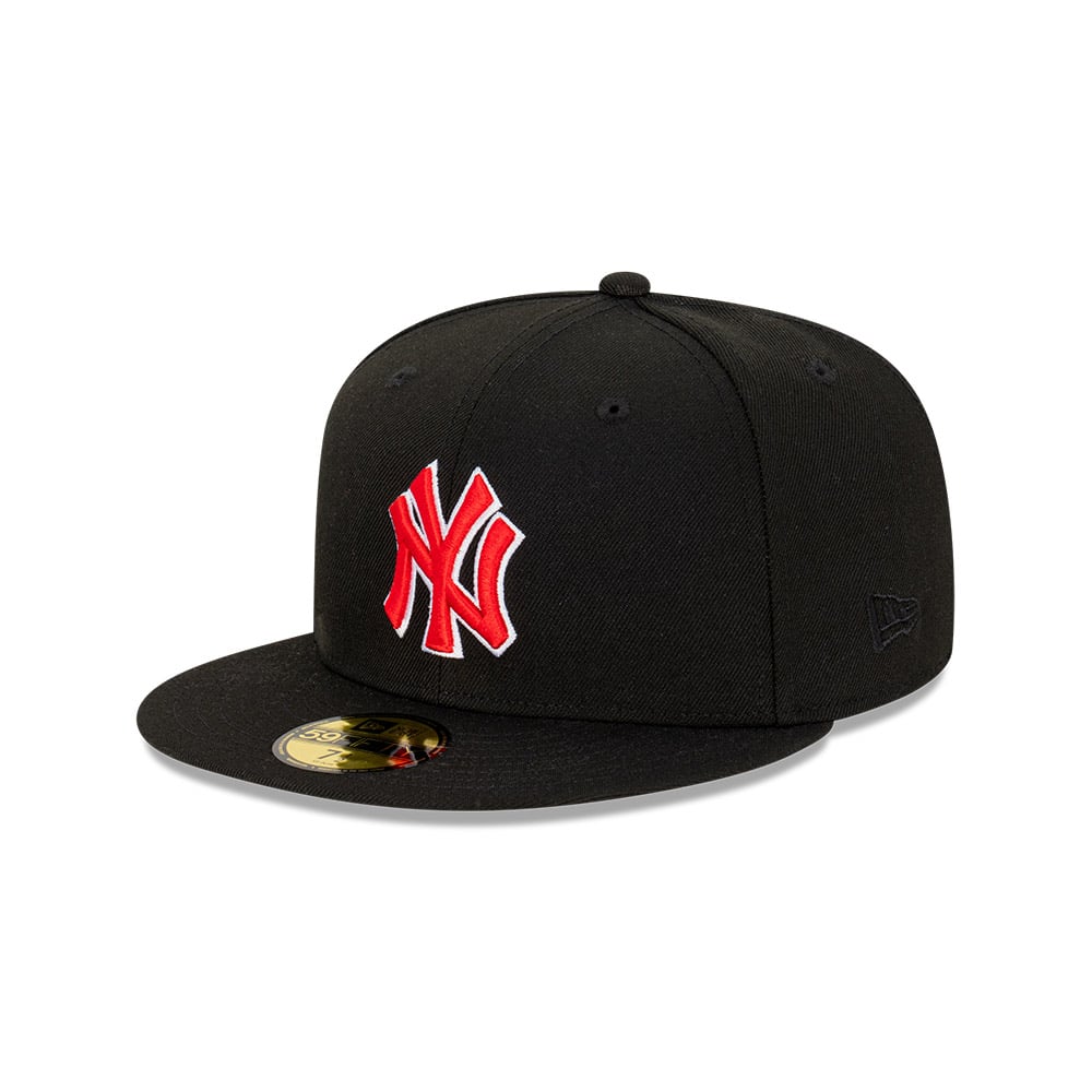 GORRA 59FIFTY MLB NEW YORK YANKEES NYC PACK BLACK - 1