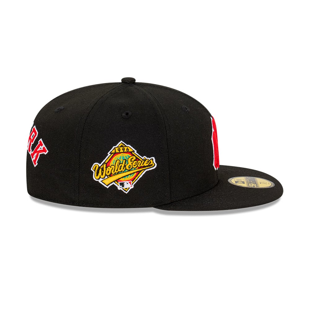 GORRA 59FIFTY MLB  NEW YORK YANKEES NYC PACK BLACK - 3