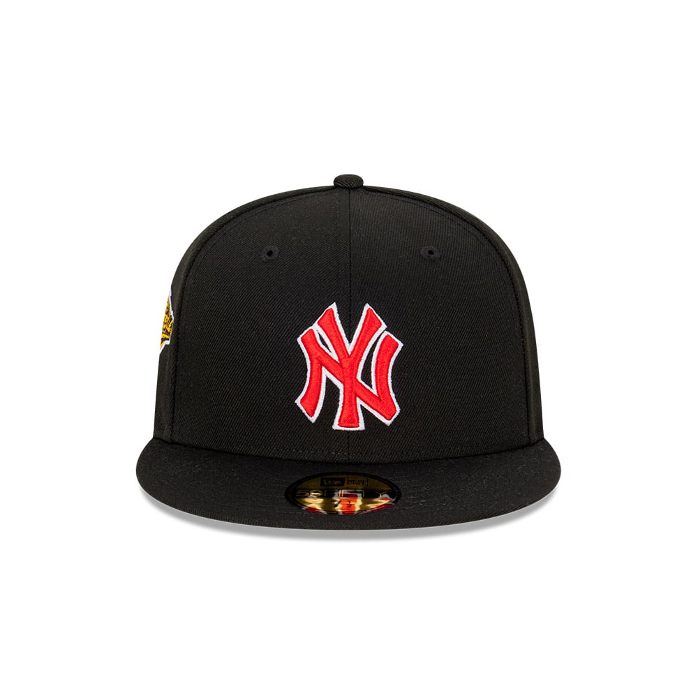 GORRA 59FIFTY MLB NEW YORK YANKEES NYC PACK BLACK - 4