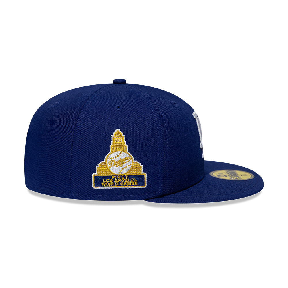 GORRA 59FIFTY MLB LOS ANGELES DODGERS SIDE PATCH AZUL - 4